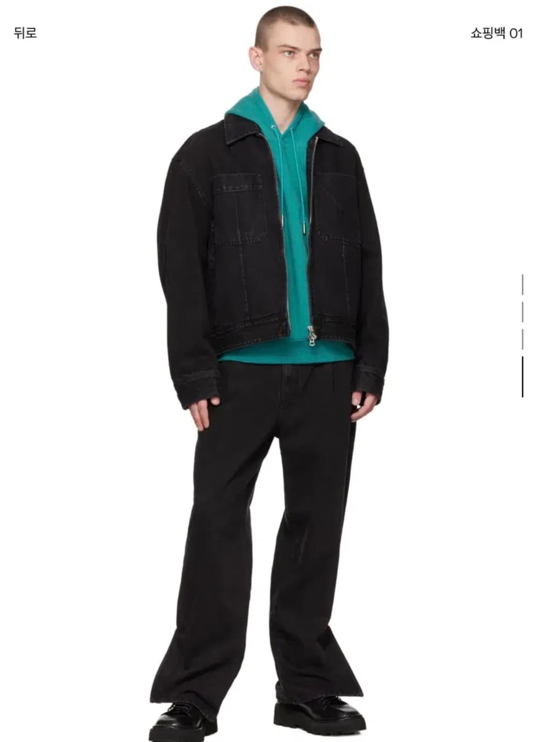 (52) 22FW 솔리드옴므 후드티 상품이미지1