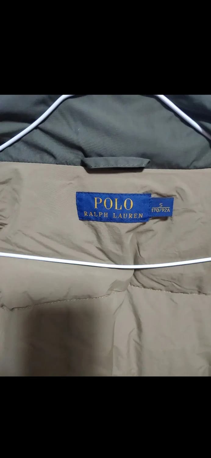 폴로 푸퍼패딩 카키컬러 S 상품이미지4