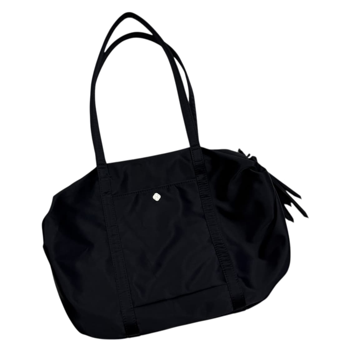 히어리 우먼 오로라 셔링 더플백 블랙 가방 상품이미지4