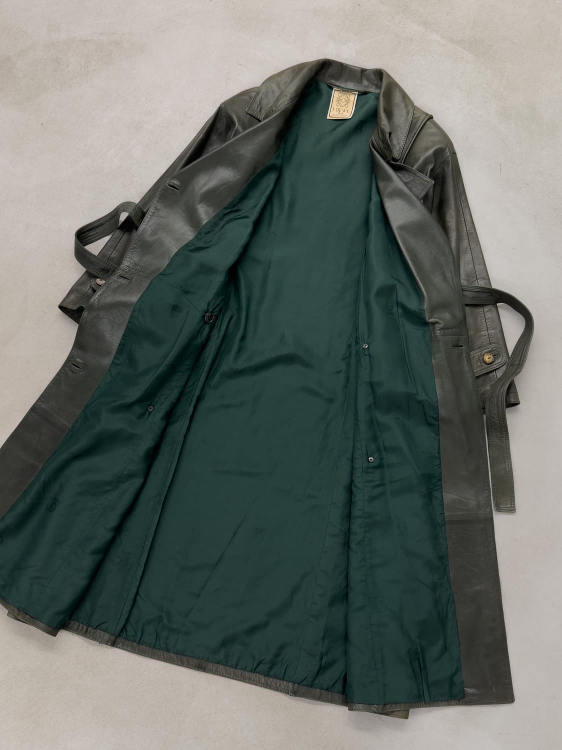 로에베 레더 코트 상품이미지8