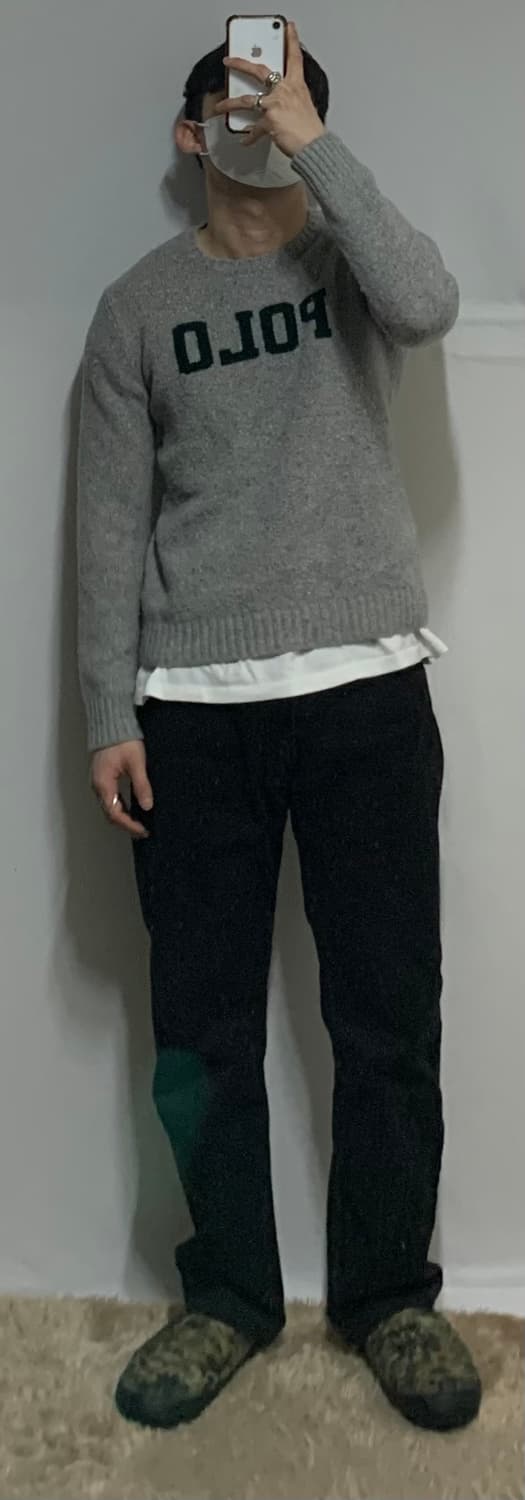 폴로 랄프로렌 로고 니트 상품이미지5