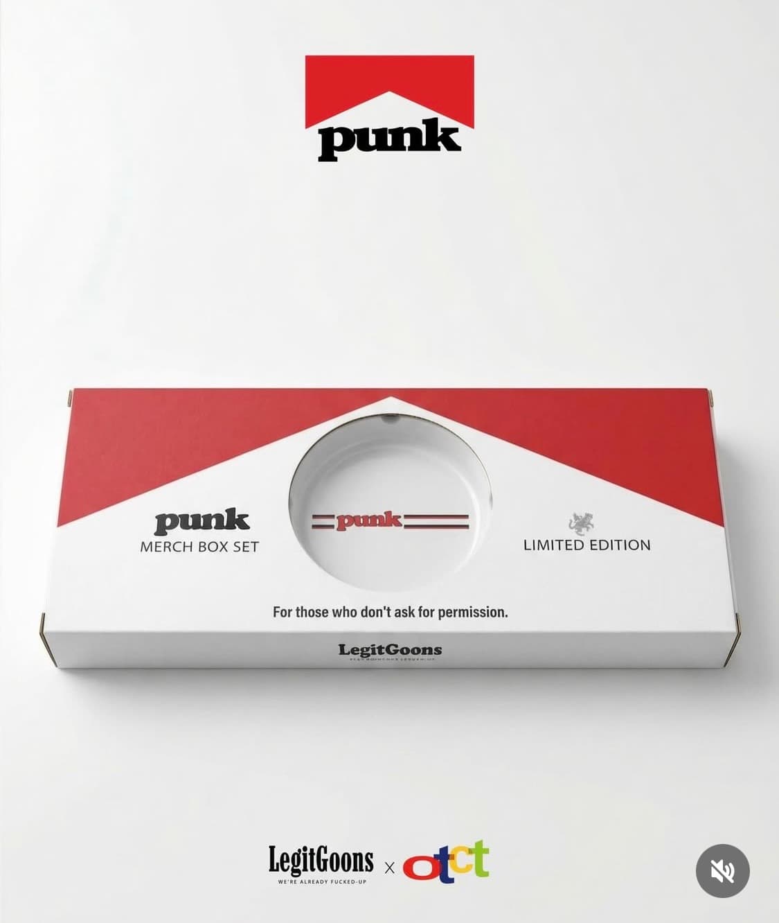 리짓군즈 X 오티코티 PUNK 머천 박스 세트 미개봉 상품이미지1