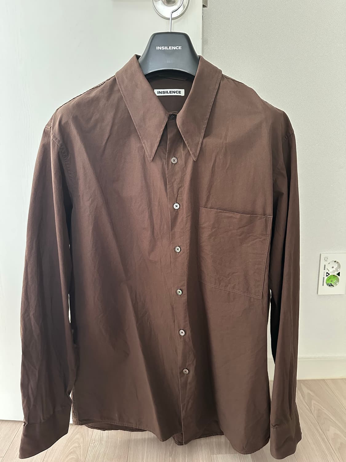 인사일런스 빅카라 셔츠 상품이미지2