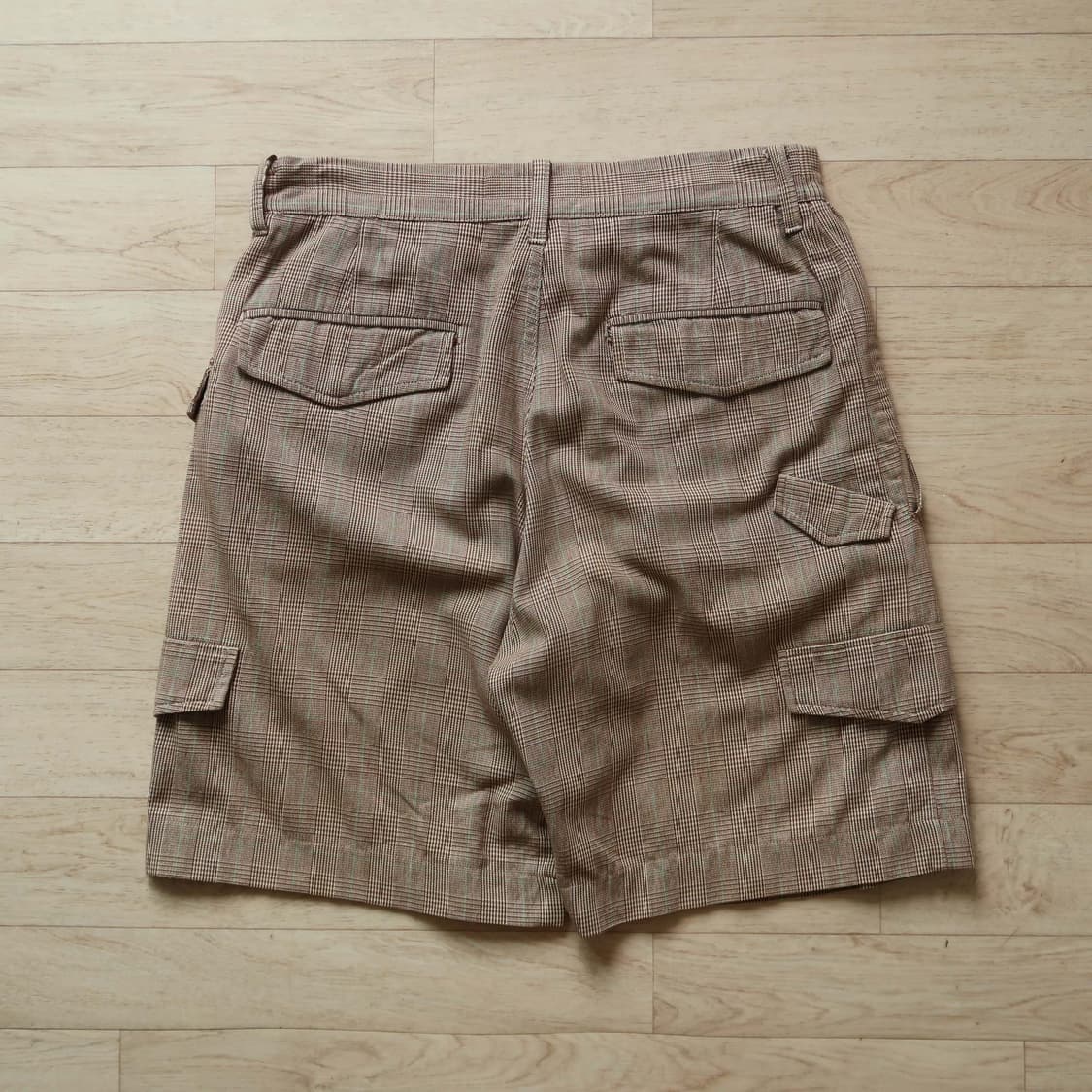 빈티지 00s 스투시 체크 반바지 상품이미지5