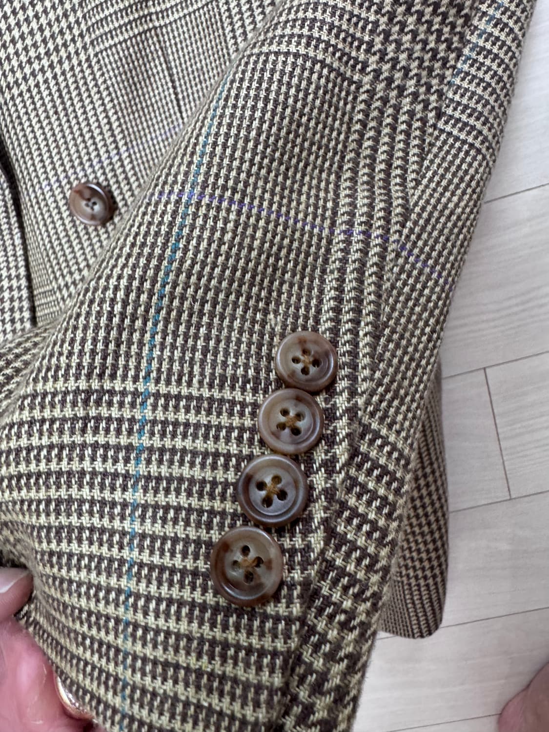 폴로 랄프로렌 더블 블레이저 자켓 글렌체크  (택달린 새상품 미개봉) 상품이미지10