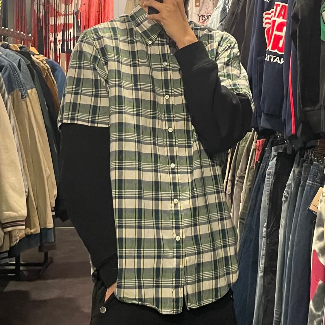 [IM] polo 폴로 체크 반팔셔츠 상품이미지3