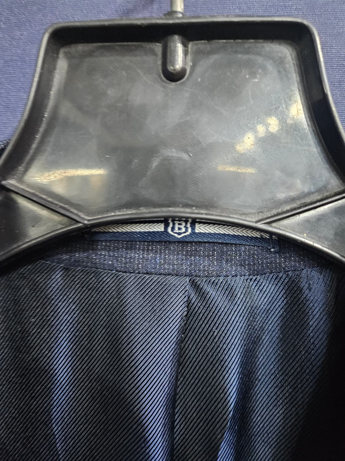 브로이어 네이비컬러 남성 50 정장자켓  상품이미지8