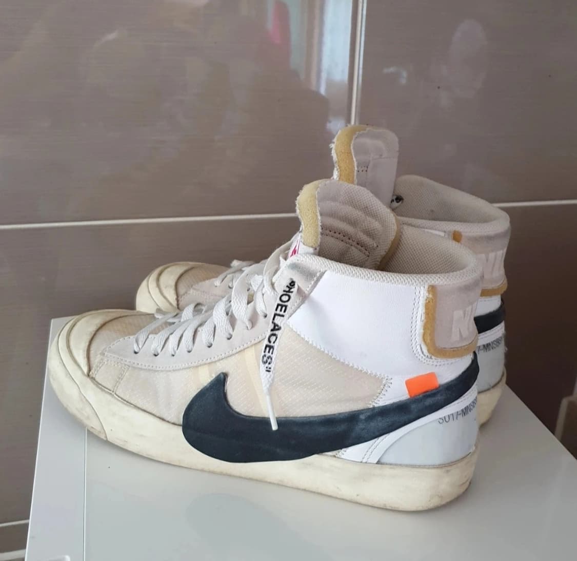 나이키 오프화이트 블레이저 미드 정품 270mm (황금 사이즈) 상품이미지4