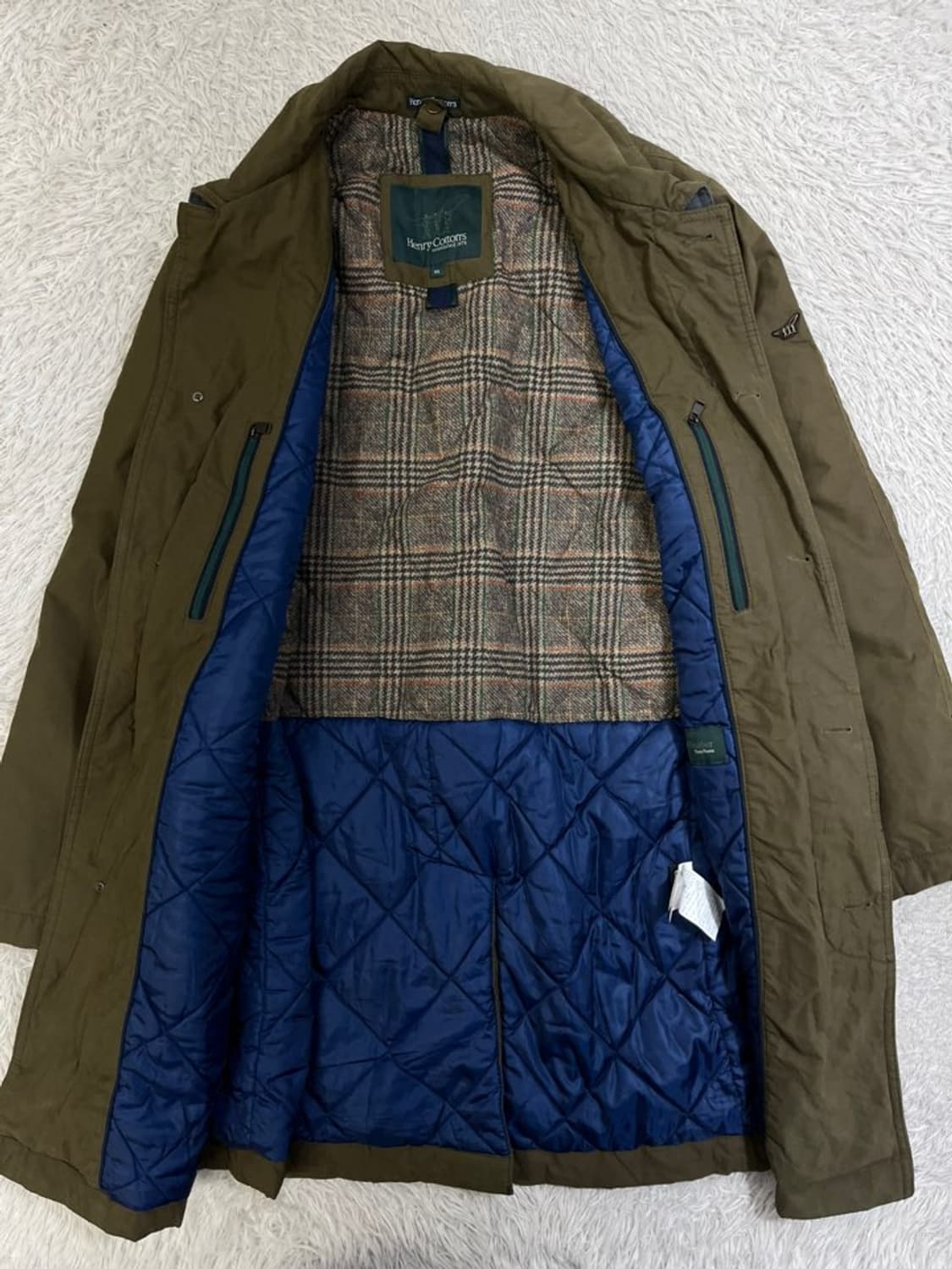 헨리코튼 구스다운 패딩 코트/#208 상품이미지5