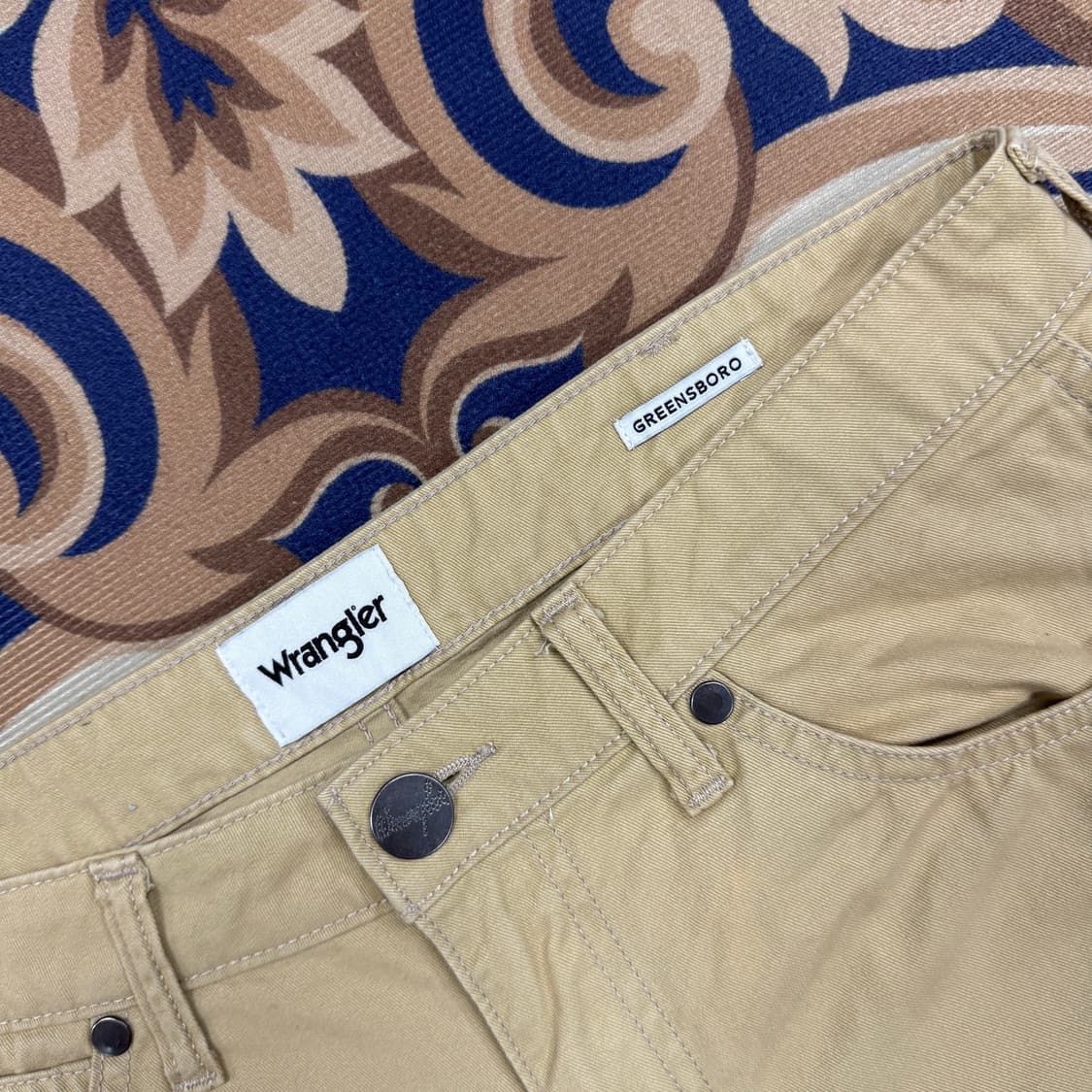 (32)랭글러 Wrangler 코튼팬츠(베이지) 상품이미지4
