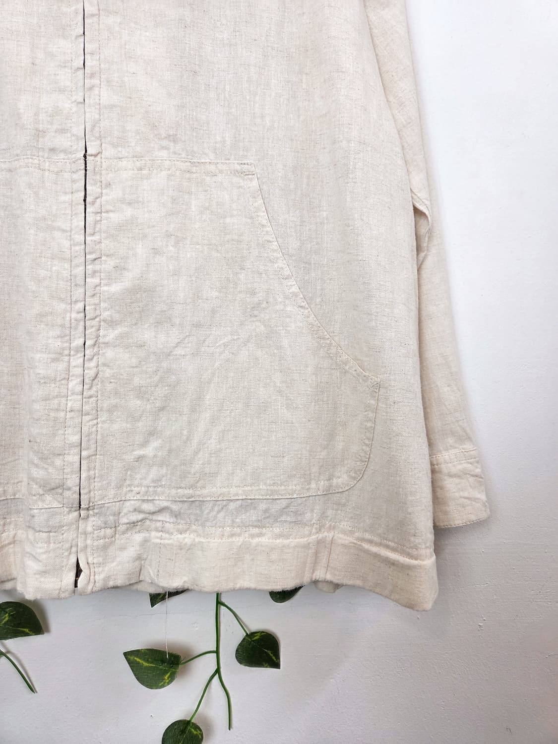 sm2 코지 린넨 후드 점퍼 상품이미지3