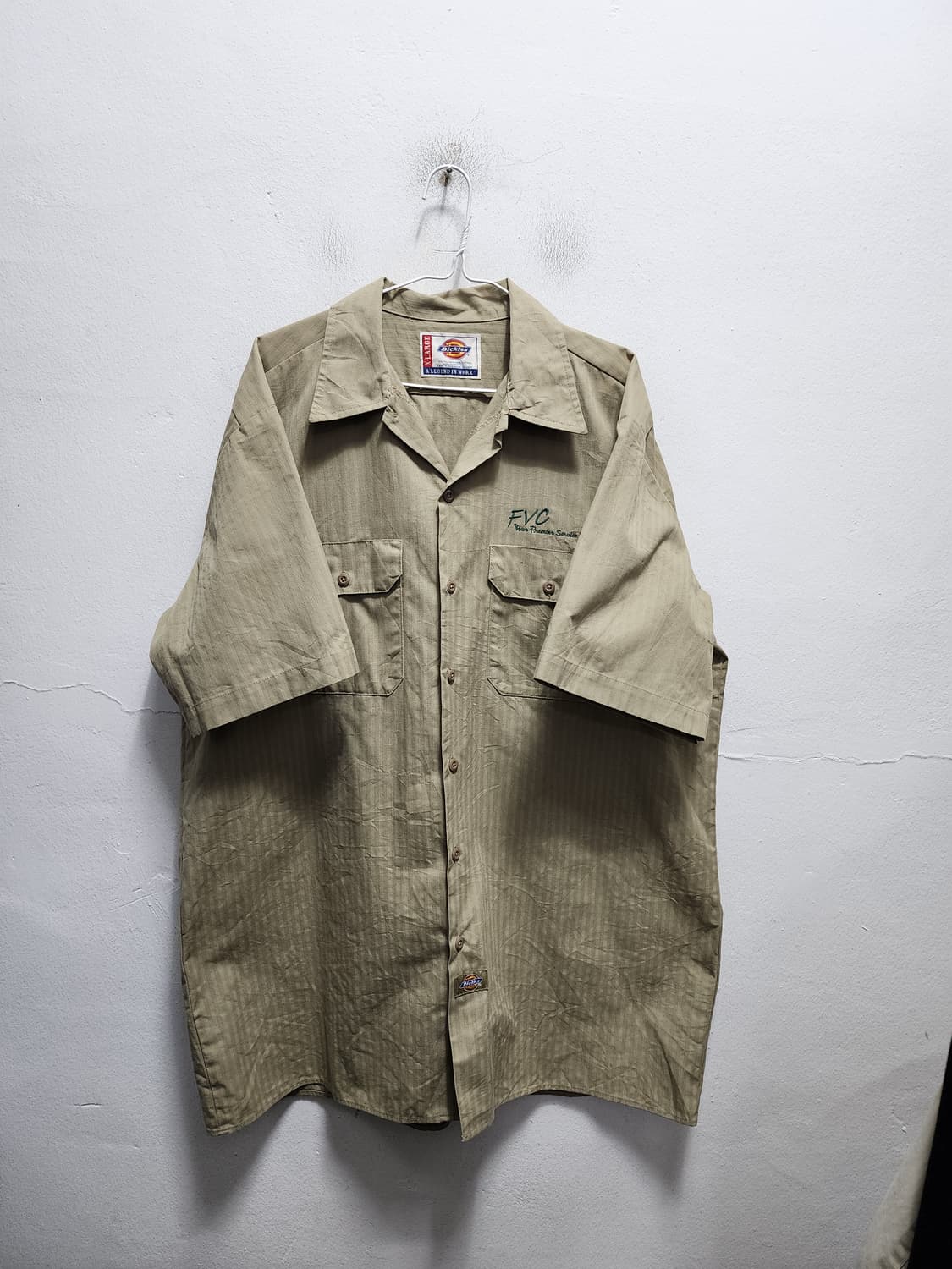 (빅사이즈) 디키즈 USA 워크웨어 반팔셔츠  상품이미지1