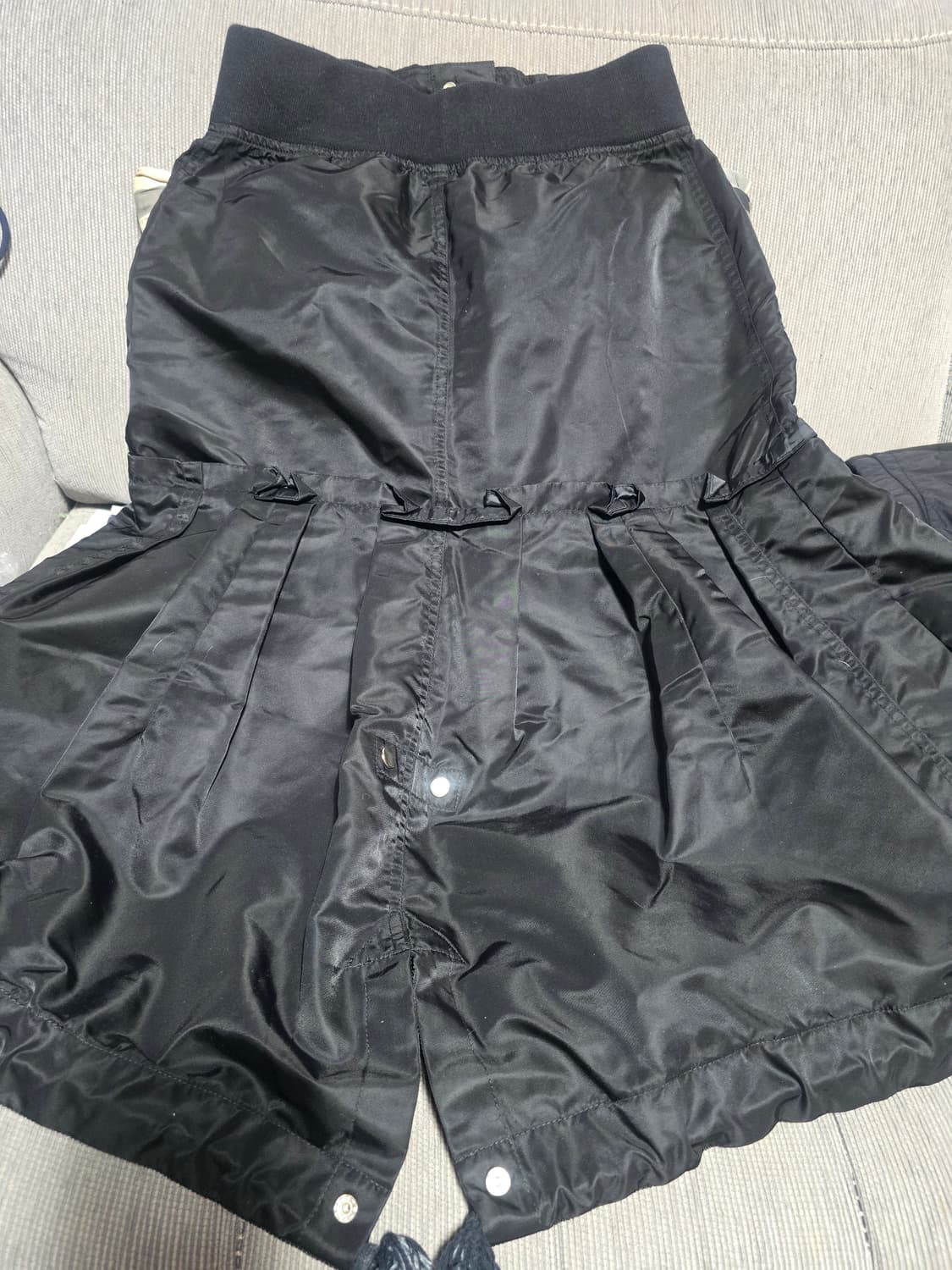 사카이 Sacai 21-05808 레이스 나일론 스커트 3 상품이미지4