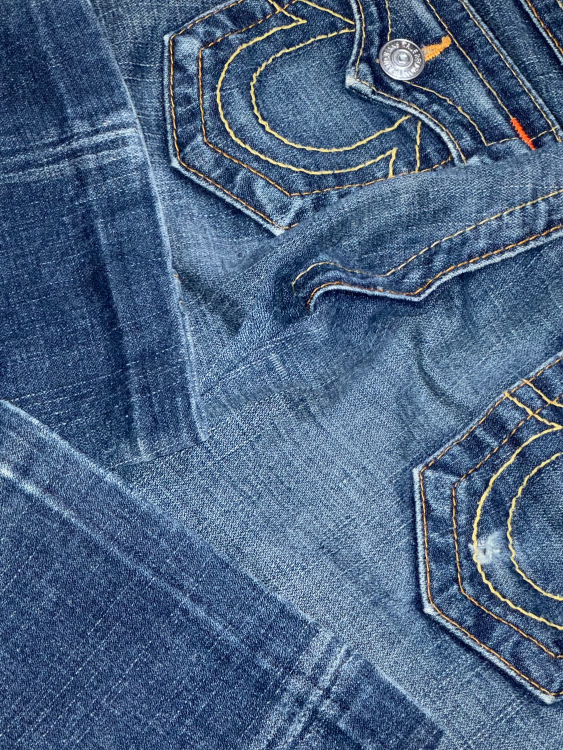 Truereligion 진청 로우라이즈진 상품이미지5