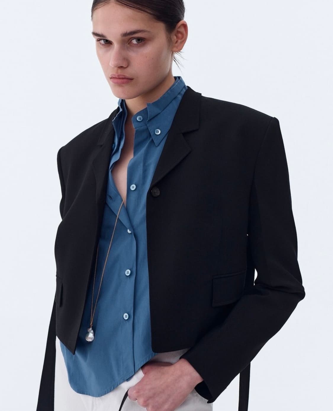 렉토 벨티드 크롭자켓 상품이미지9