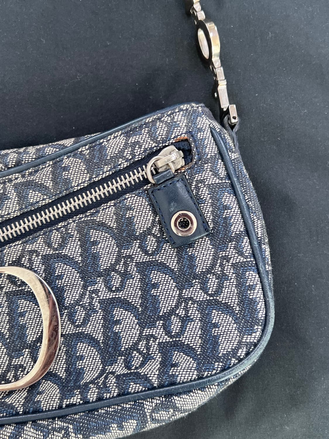 디올 오블리크 D참 바게트백 상품이미지6