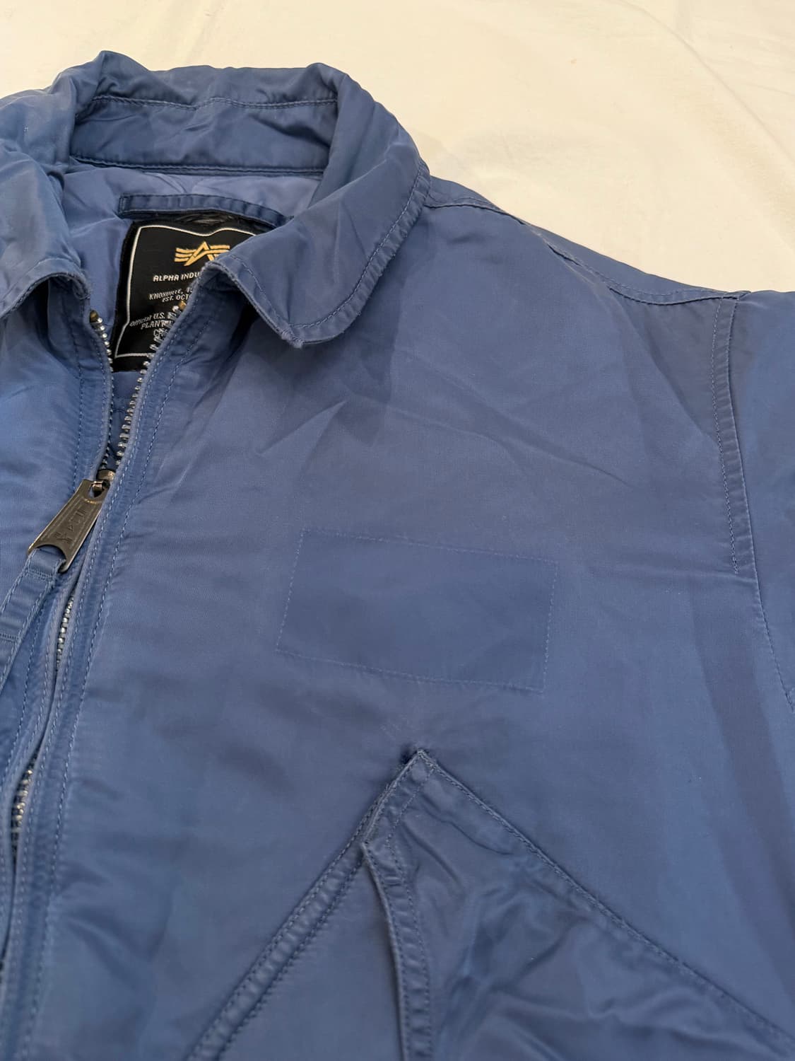90s 알파인더스트리 CWU-45/P 플라이트 항공점퍼 상품이미지5