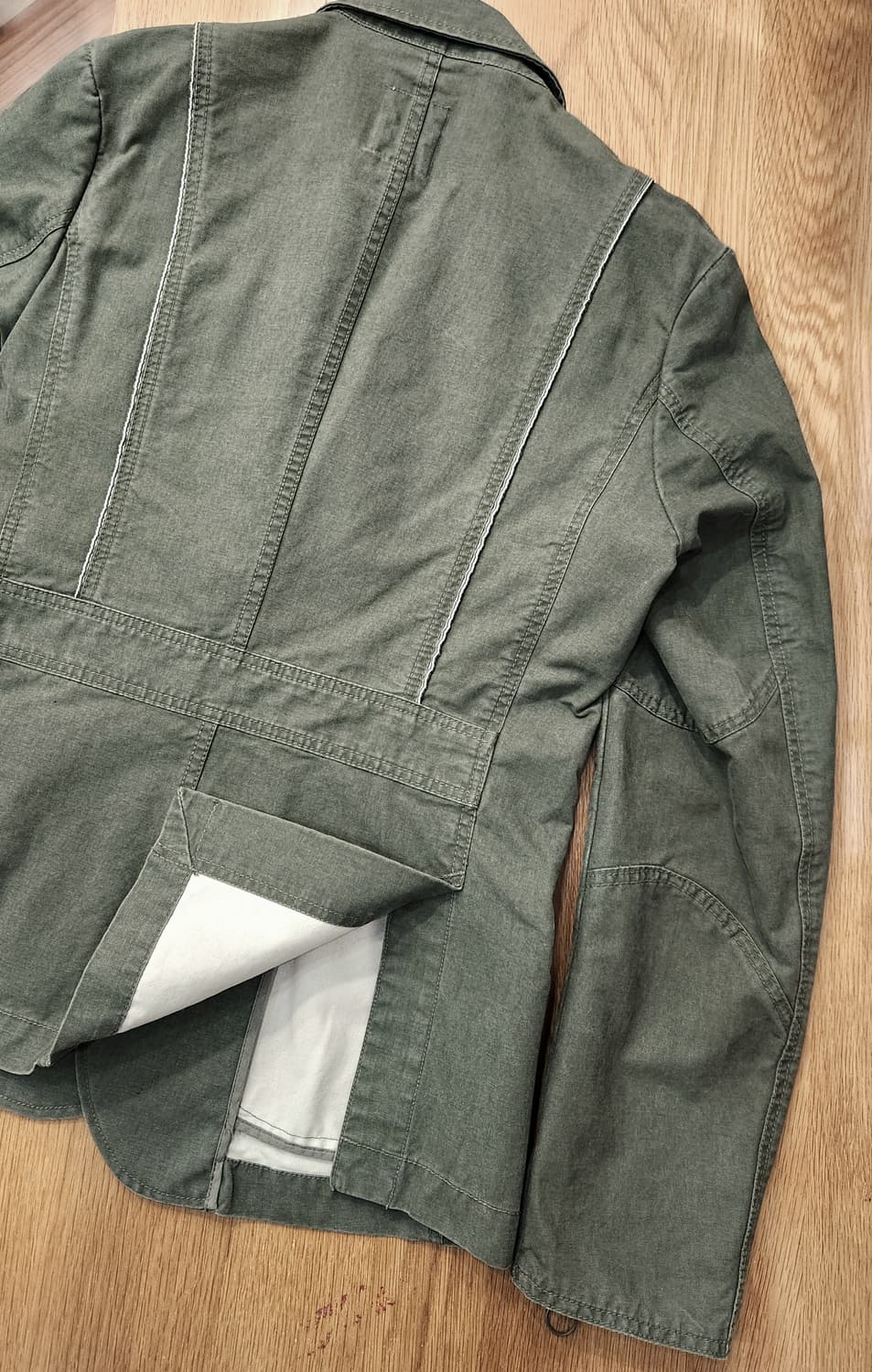 디젤 워시드 남성 코튼 블레이져자켓L 상품이미지6