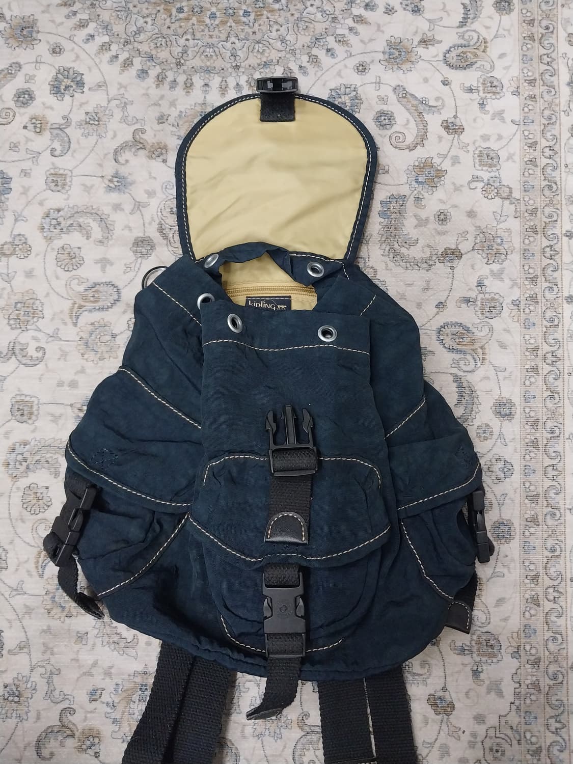 키플링 네이비 미니 백팩 상품이미지3