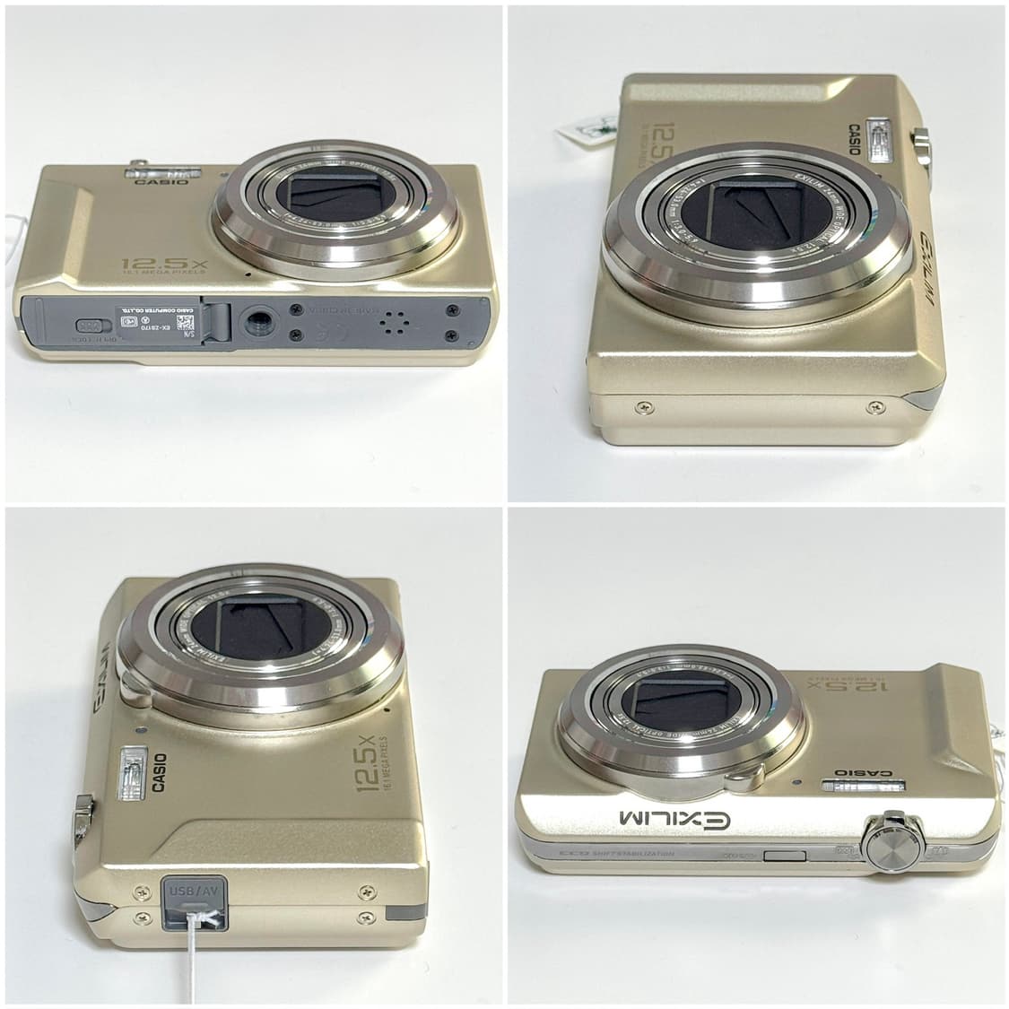 카시오 엑슬림 ZS170 샴페인골드 빈티지디카 상품이미지3