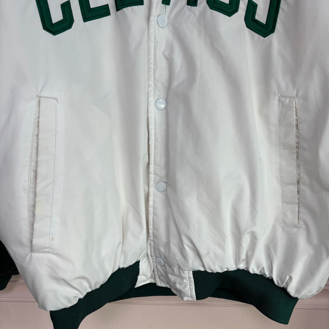 Hardwood classics 보스턴 셀틱스 바시티 자켓 상품이미지4