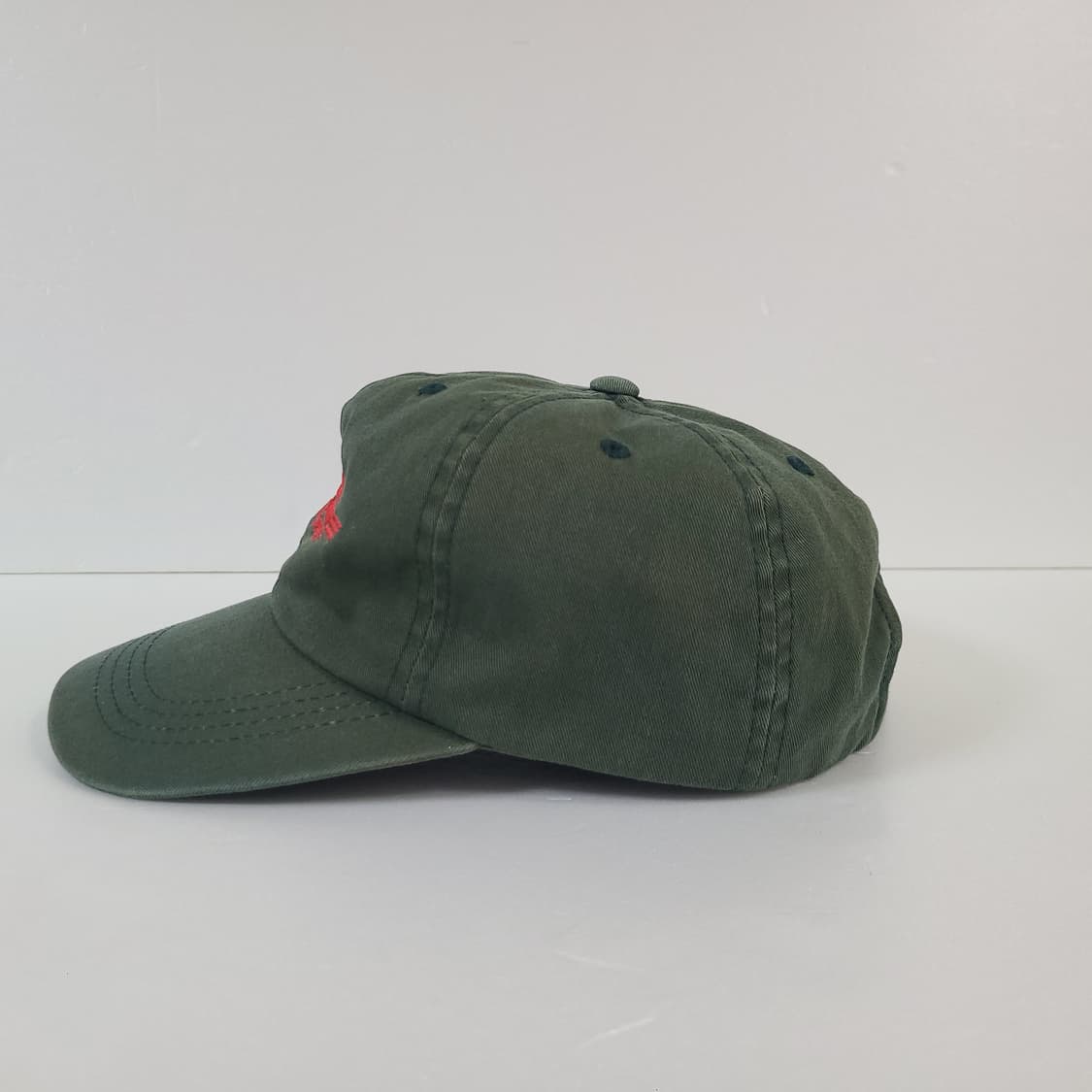 90s 빈티지 DHL 6패널 카키 모자 볼캡 (대두 모자) 상품이미지6