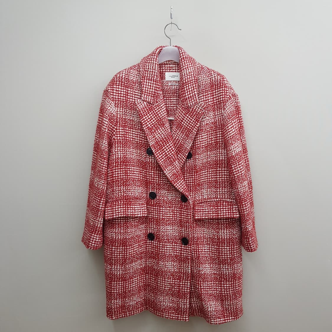 이자벨마랑 에브라 체크 코트 36사이즈 상품이미지2