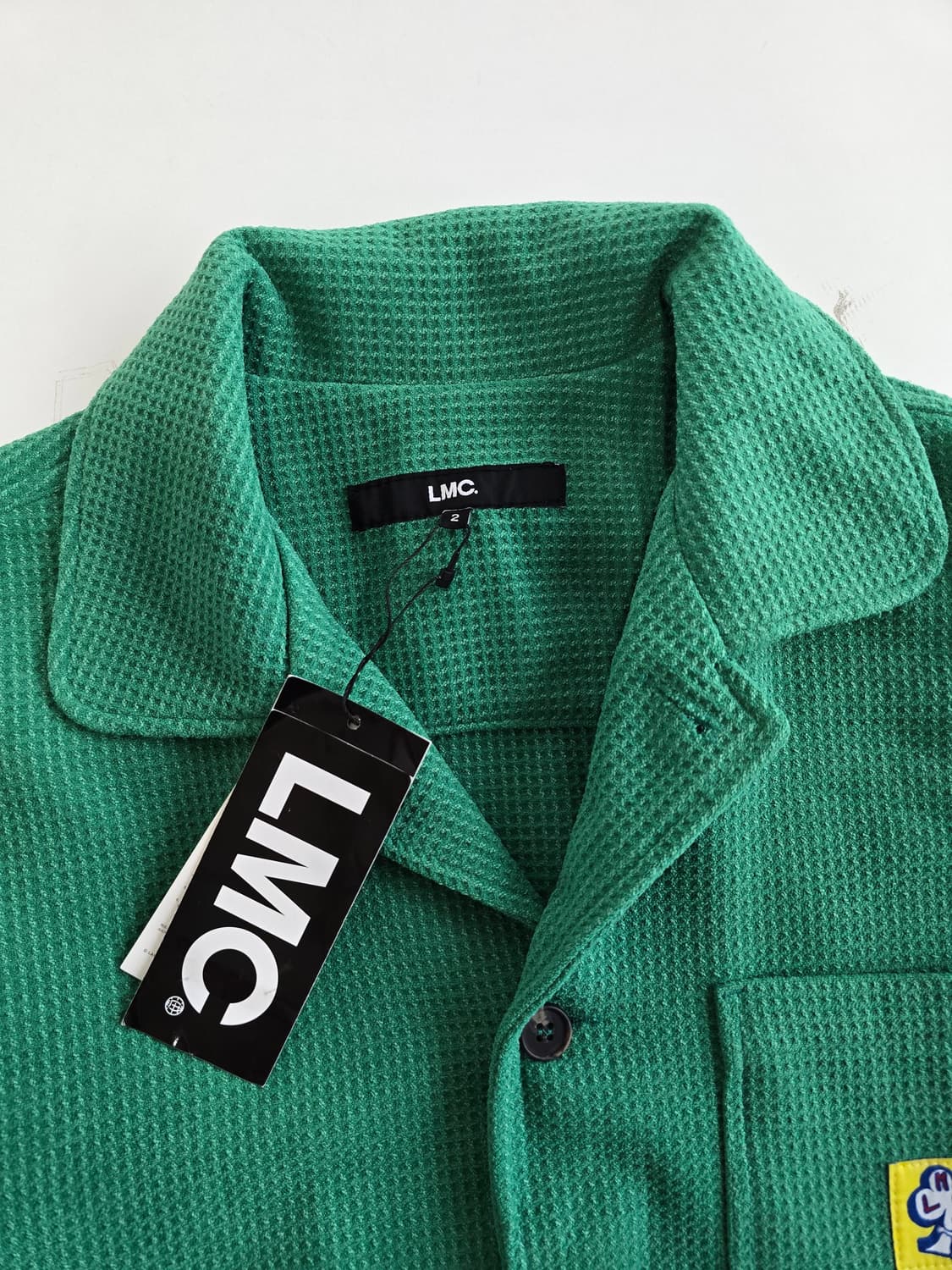 LMC 와플 라운드 ROUND COLLAR SHIRT 그린 2 상품이미지2