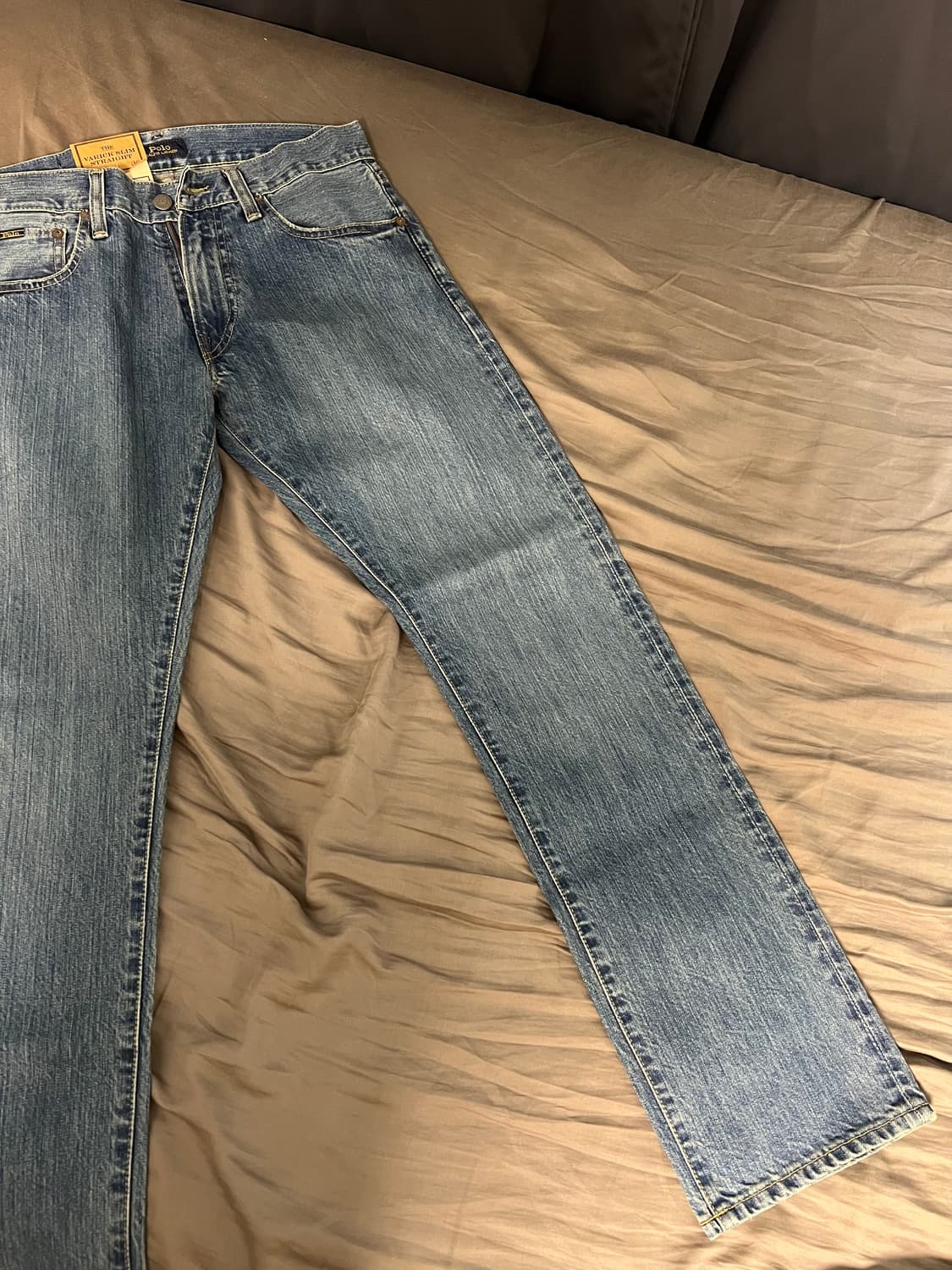 폴로 랄프로렌 연청 청바지 28 새제품 상품이미지5