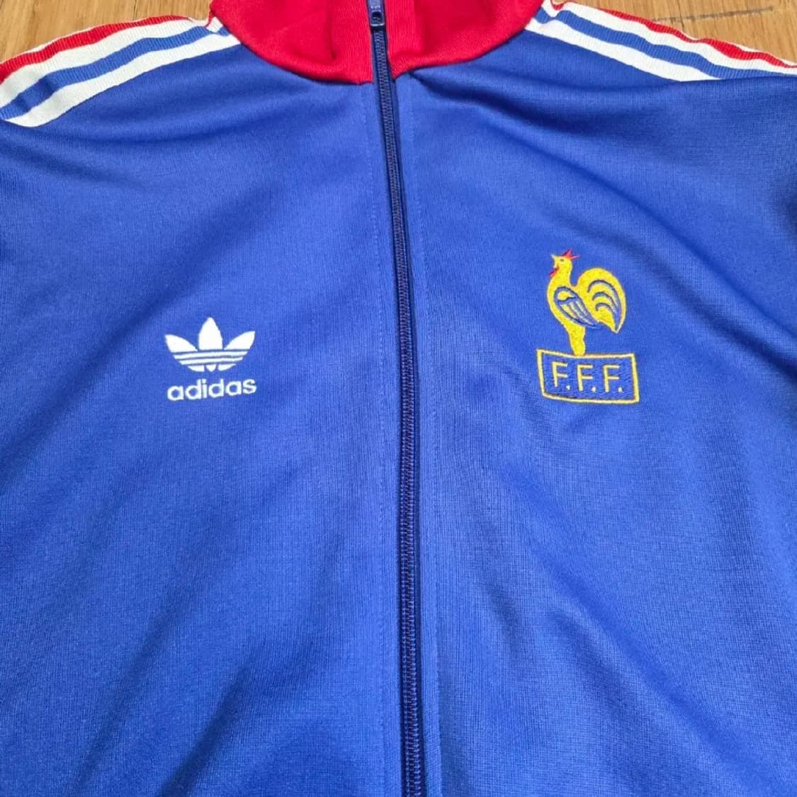 아디다스 00s F.F.F 유로파 프랑스 국가대표 트랙탑 져지 (M) 상품이미지2