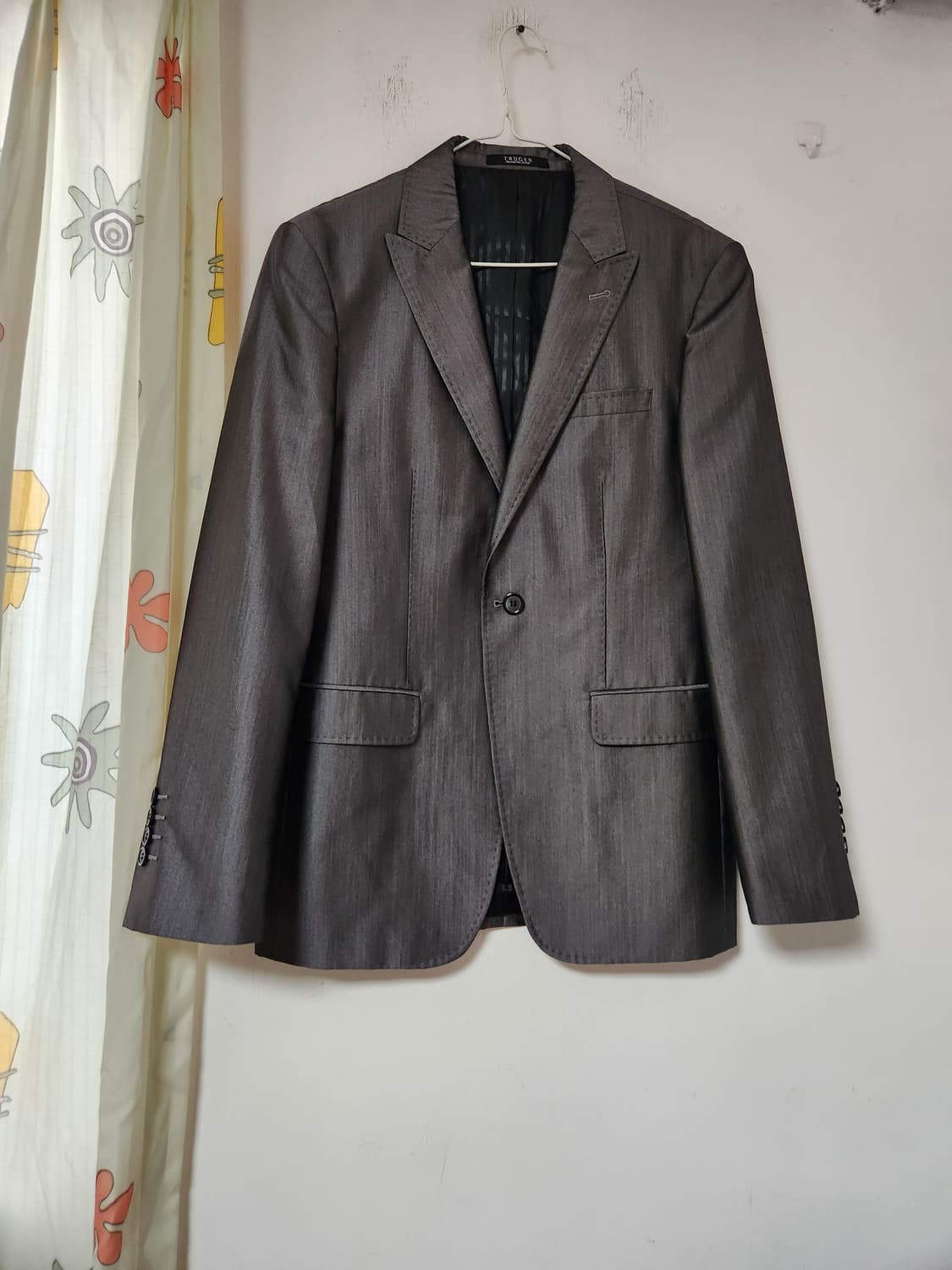 TRUGEN 그레이 남성 정장 양복 세트95/30 상품이미지2