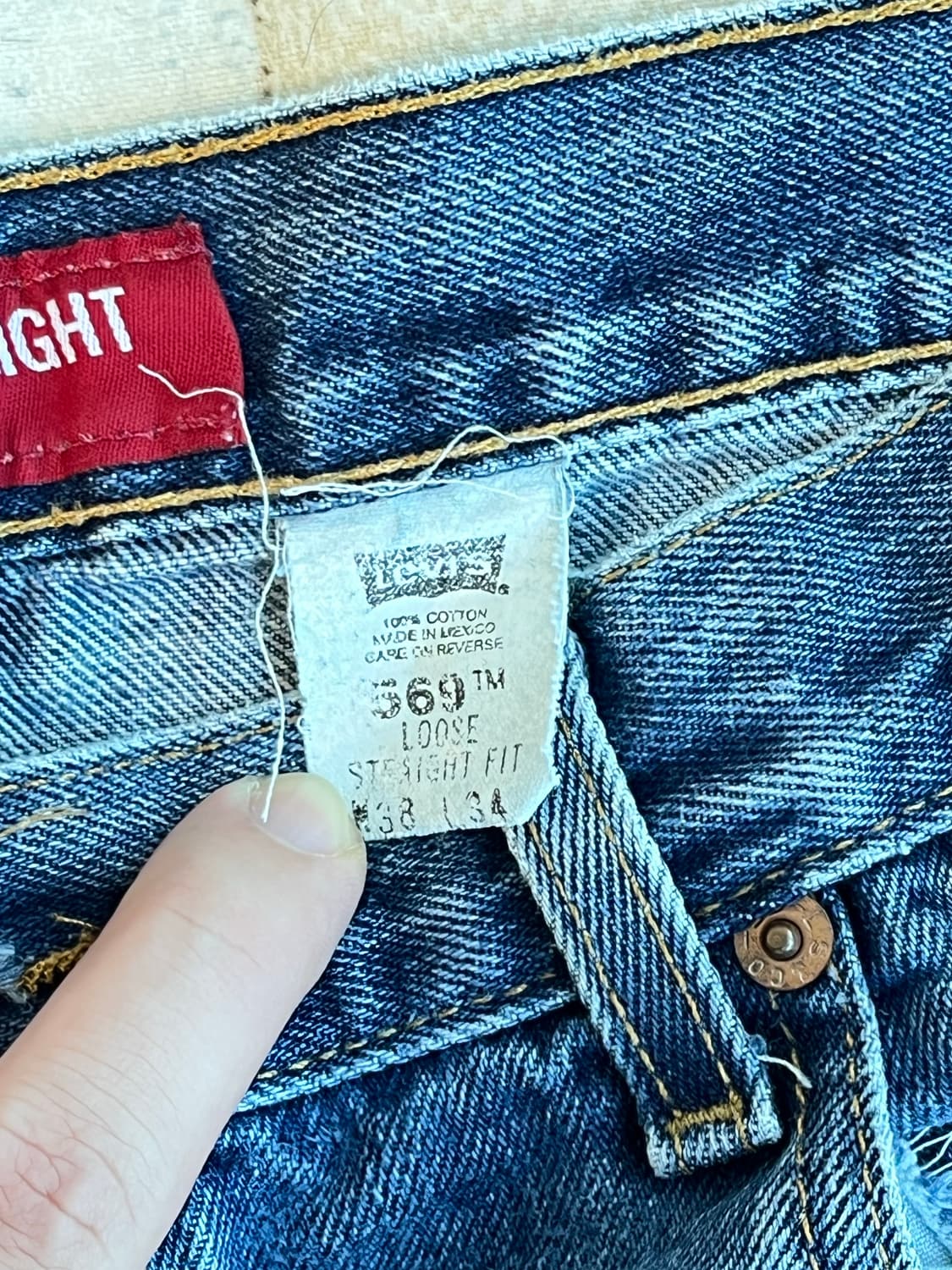 90s 00s 빈티지리바이스 569(38) 상품이미지3