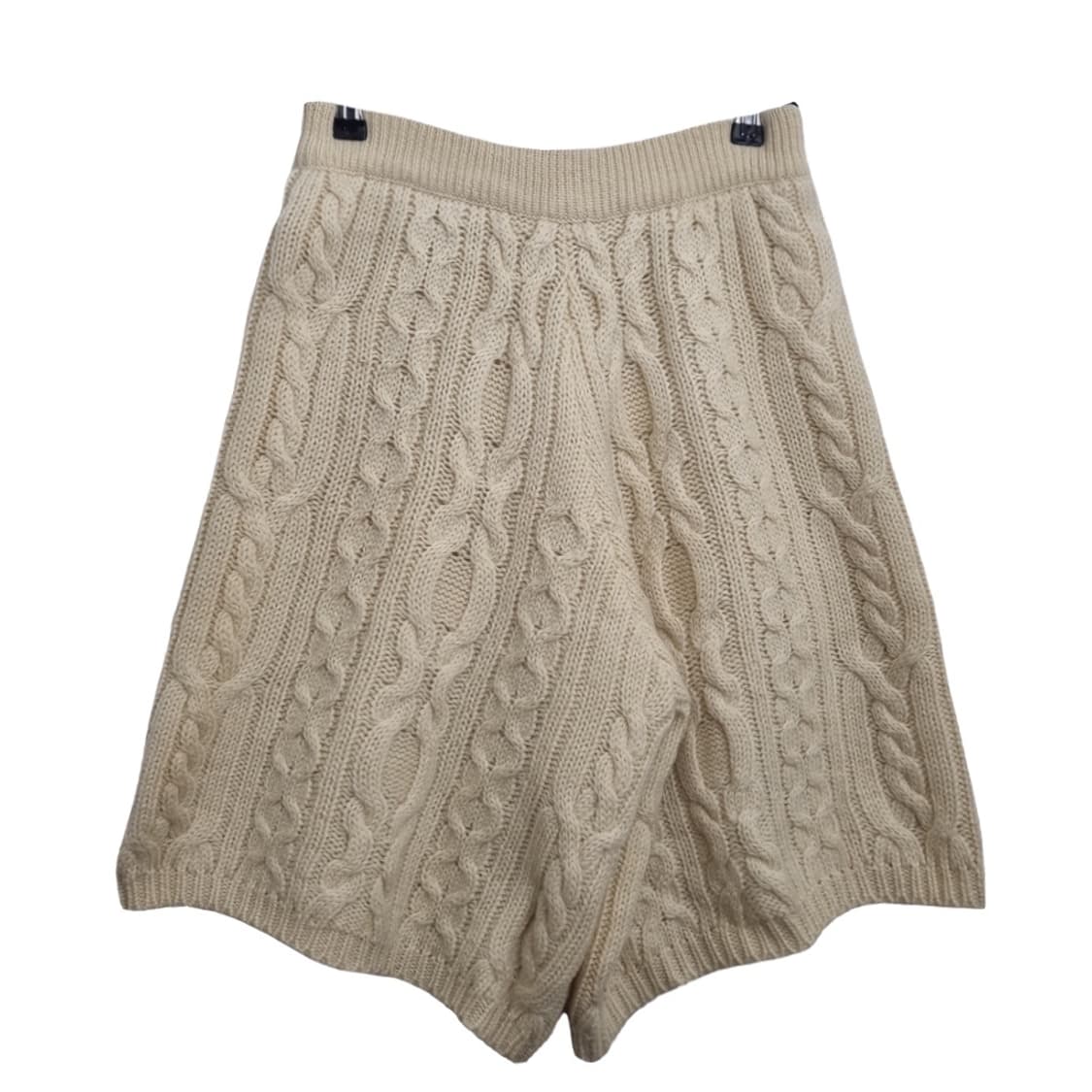 JPN 니트 크림 반바지 울 100%  상품이미지1