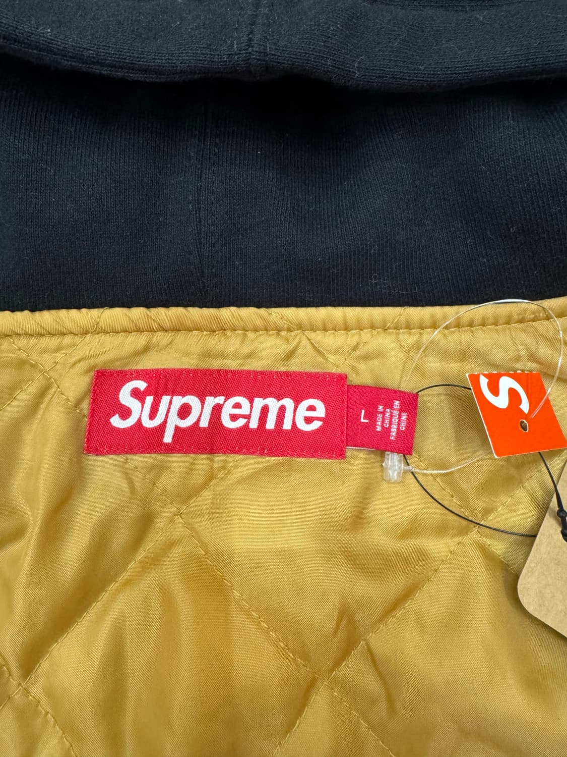 [L] 슈프림 플리스 집업 후드 셔츠 브라운 레오파드  상품이미지3