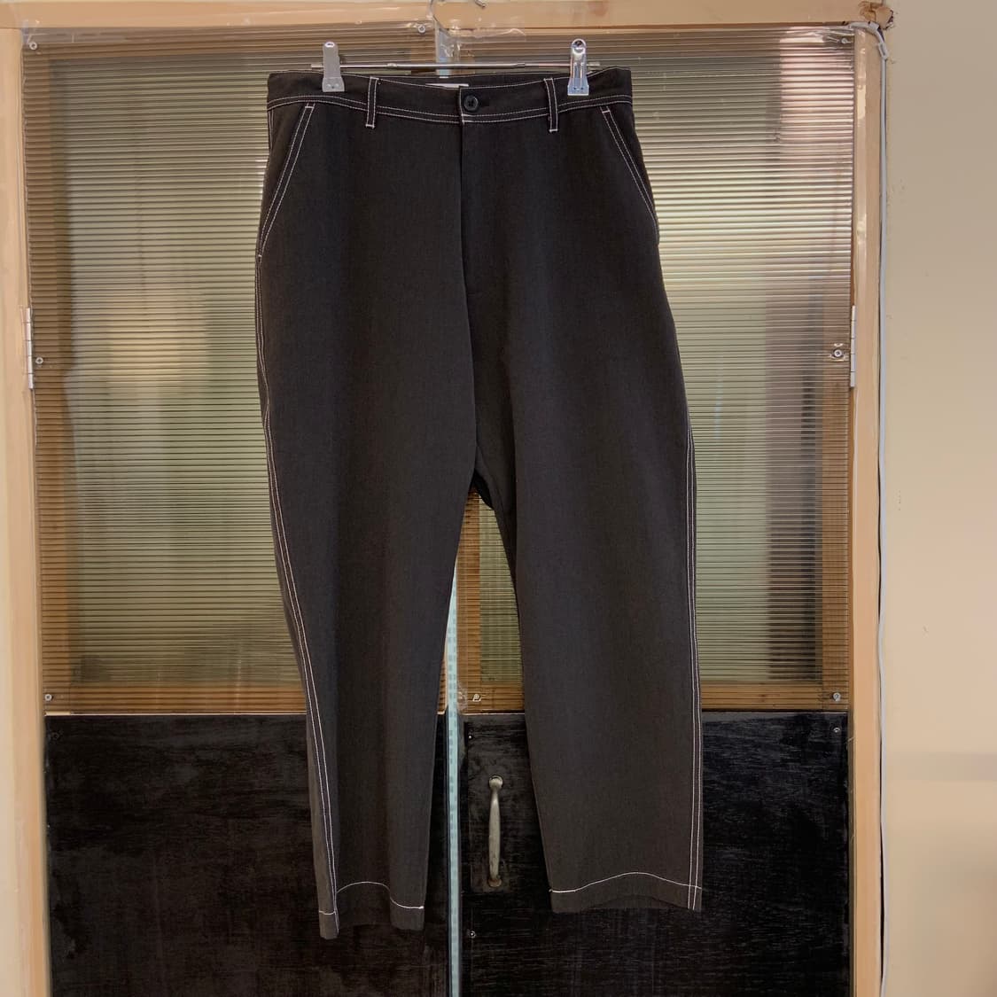 일본 빈티지 코튼 슬랙스 상품이미지1