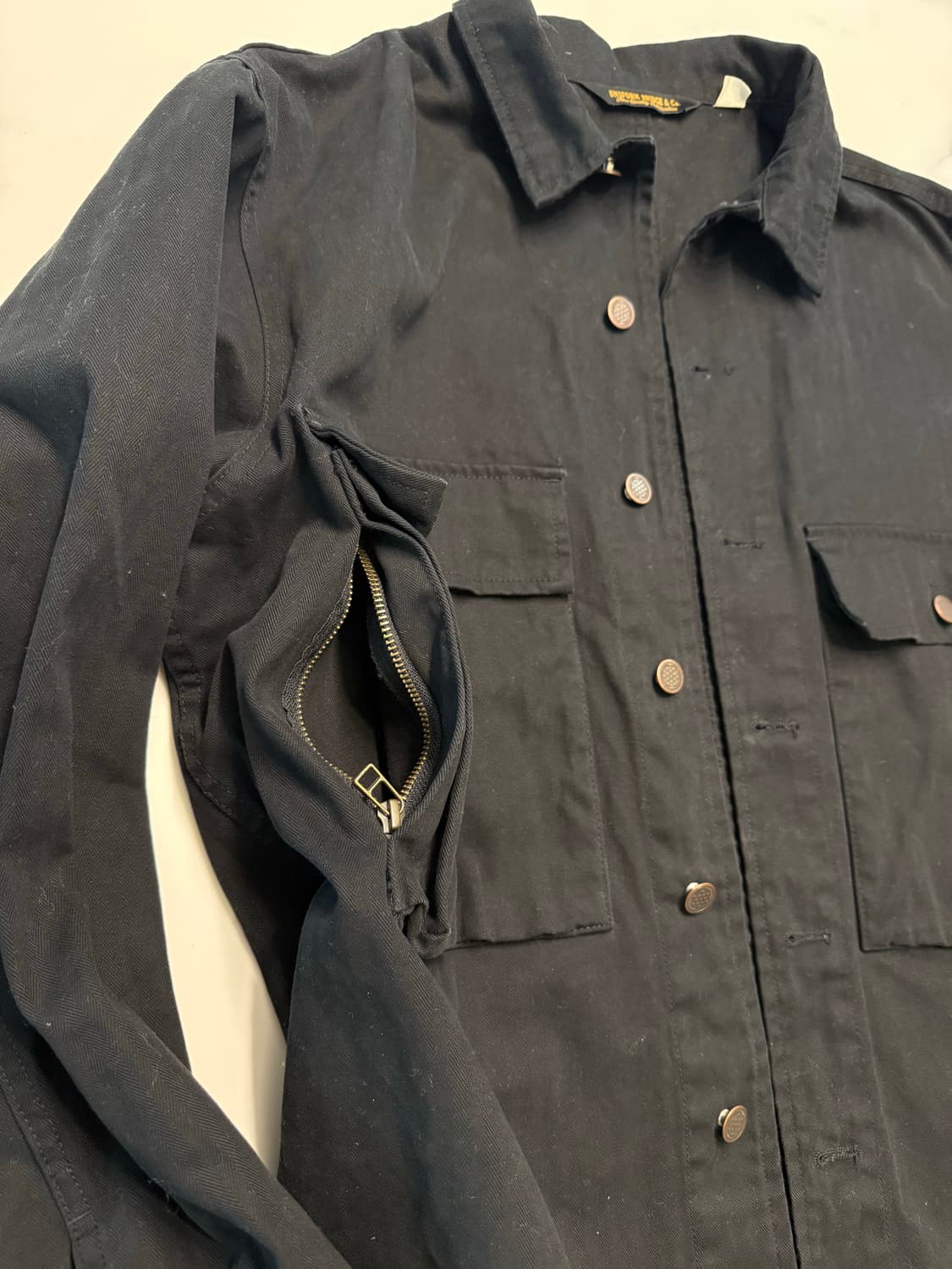 유니폼브릿지 헤링본 데님 자켓 XL(105-110) 정품 상품이미지7