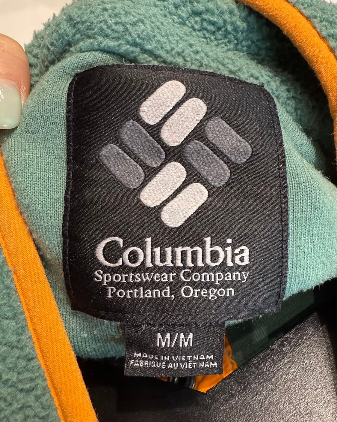 컬럼비아 그린 아노락 플리스 상품이미지8