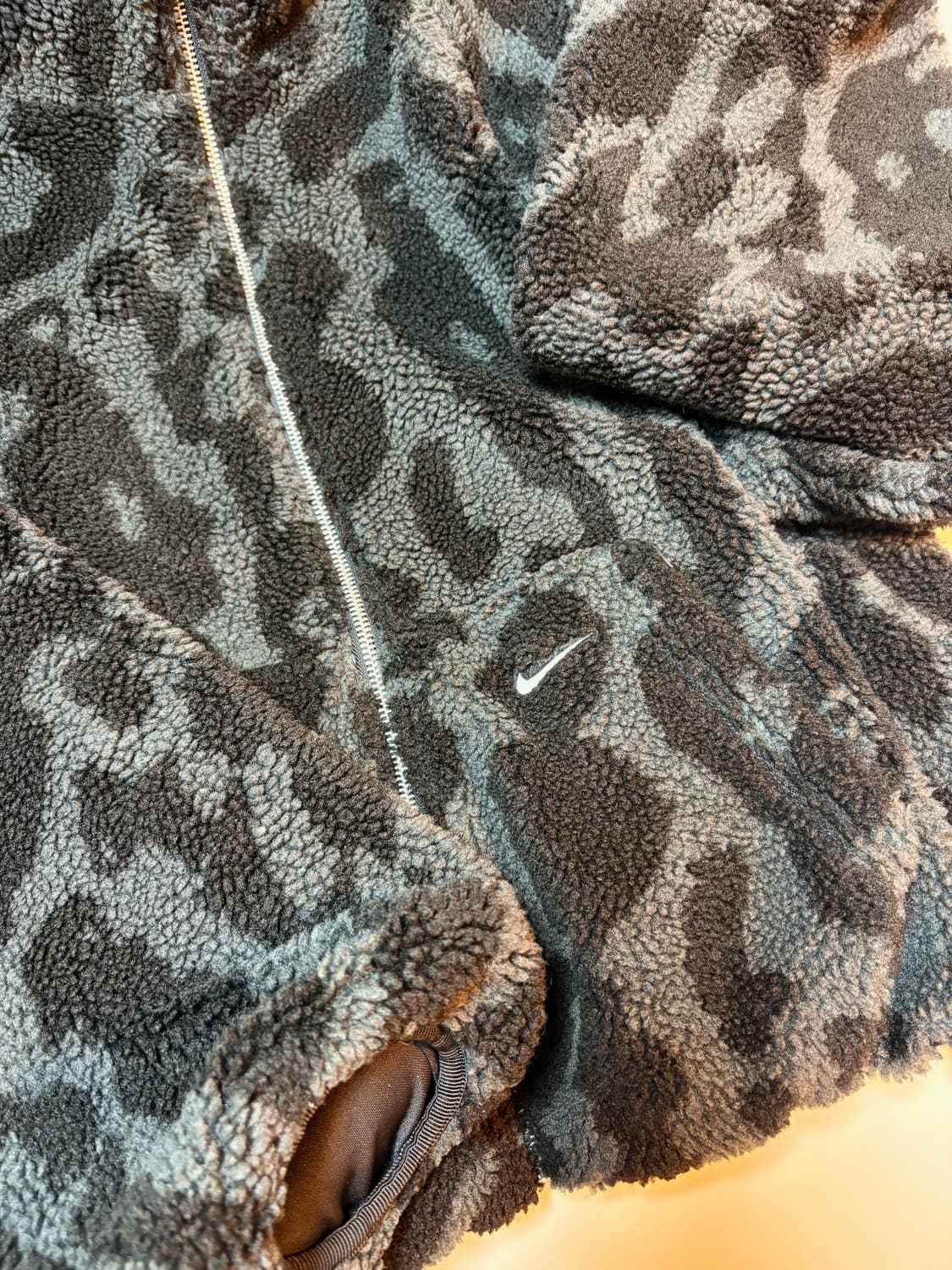 나이키 여성 하이파일 플리스 재킷 HV2071-010 (M사이즈) 상품이미지5