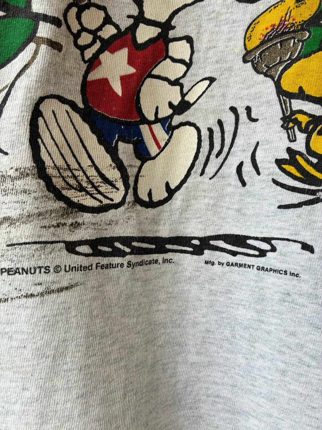 90s Vintage Snoopy Tee Made In USA 상품이미지7