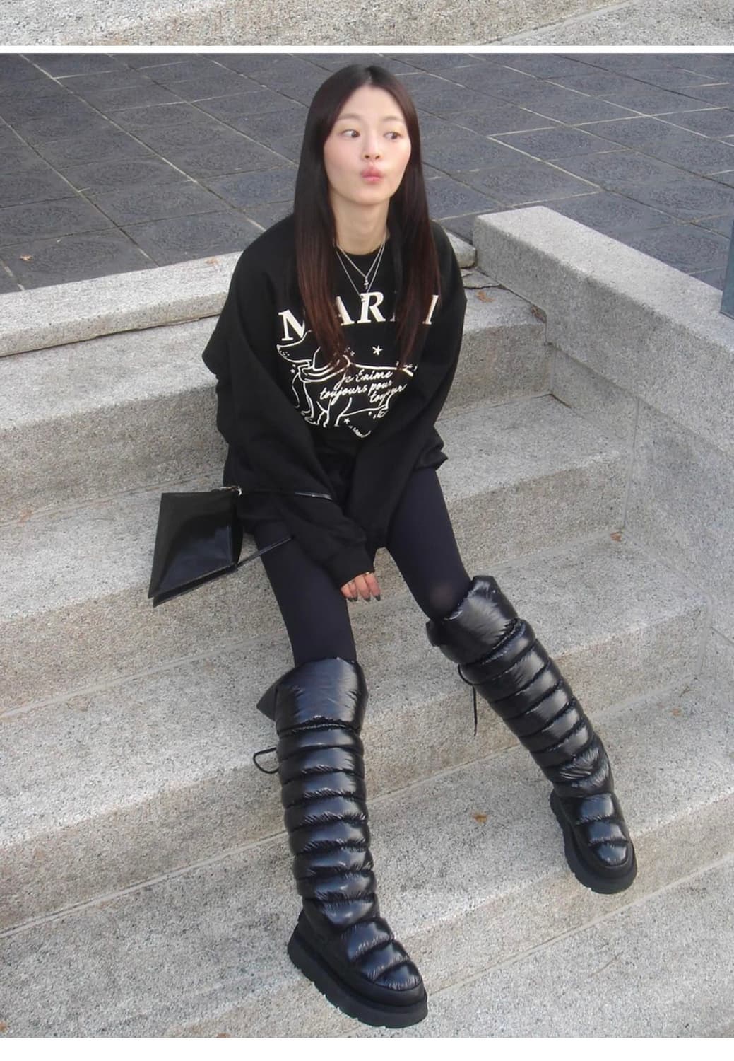 마르디메크르디 패딩부츠 240 상품이미지8