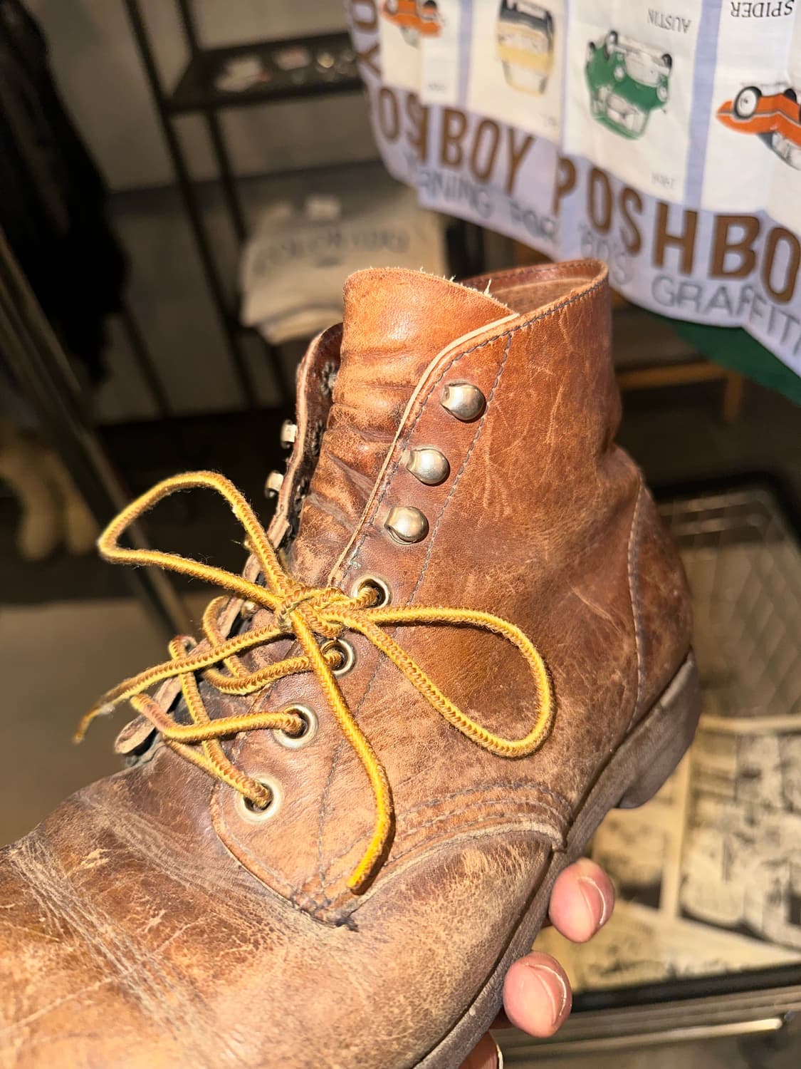 90‘s Red Wing 2126 utility brogan boots 상품이미지8