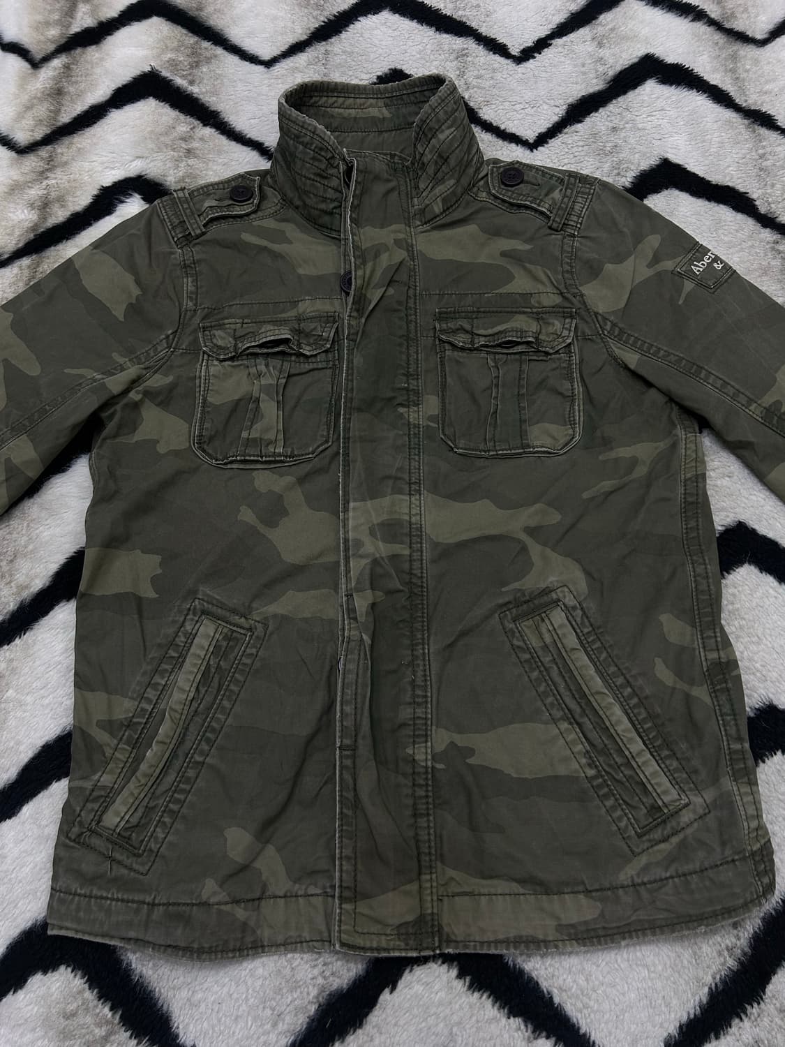 [M]아베크롬비 카모플라주 필드 야상 자켓 상품이미지3