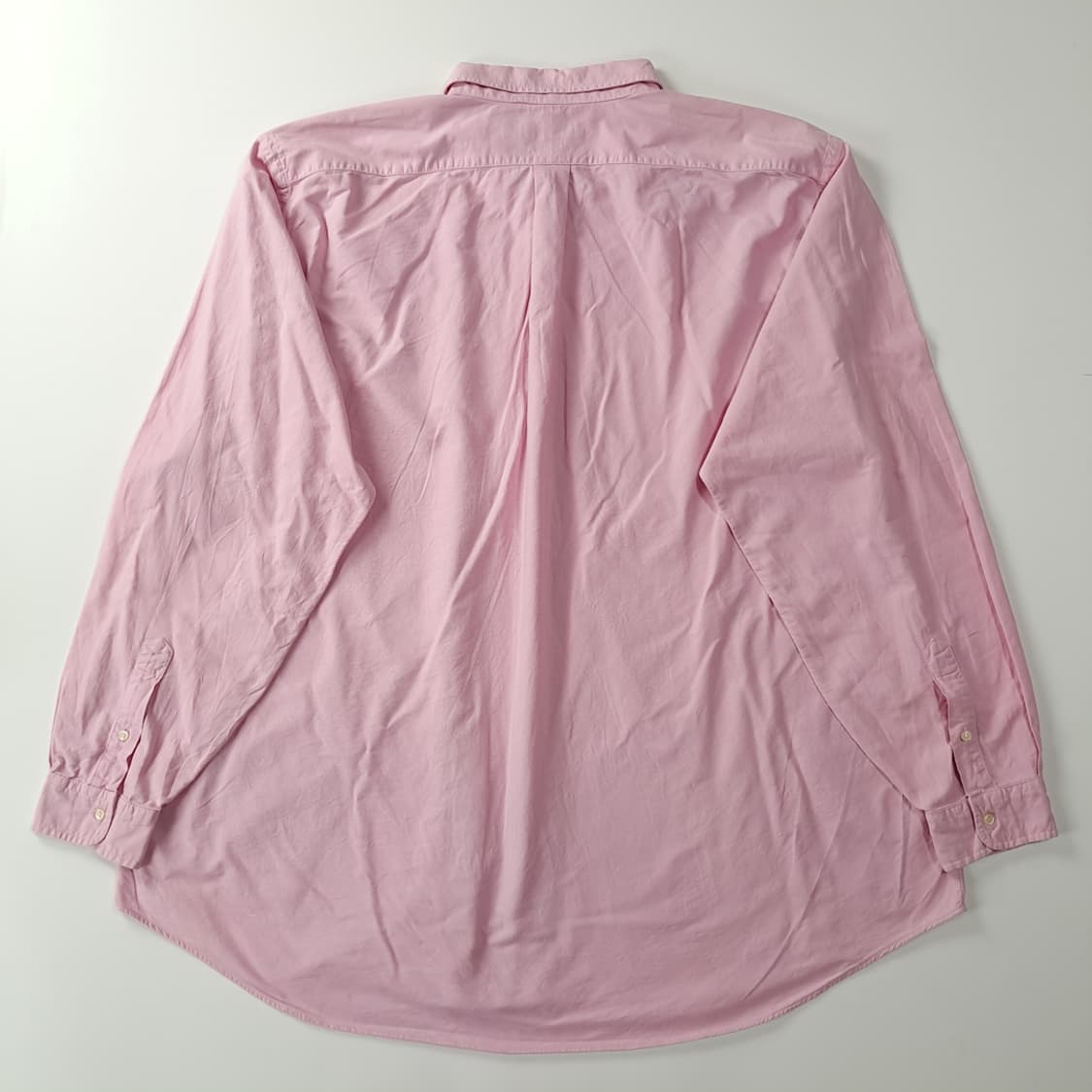 CK184 3XLT 폴로 소프트핑크 옥스포드 버튼다운 셔츠 남방 상품이미지6