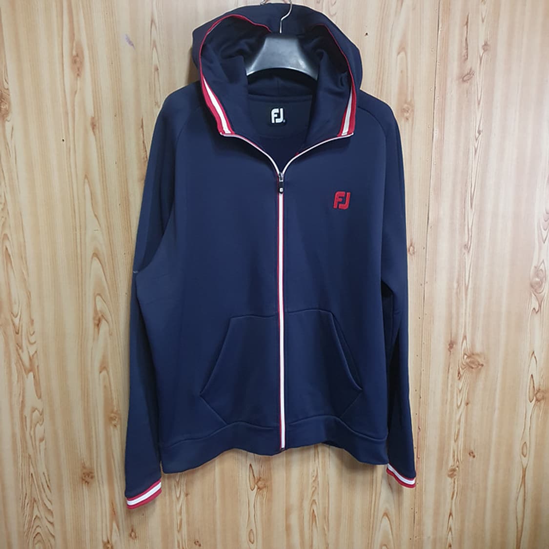 풋조이 기모 후드 집업 XXL 상품이미지1