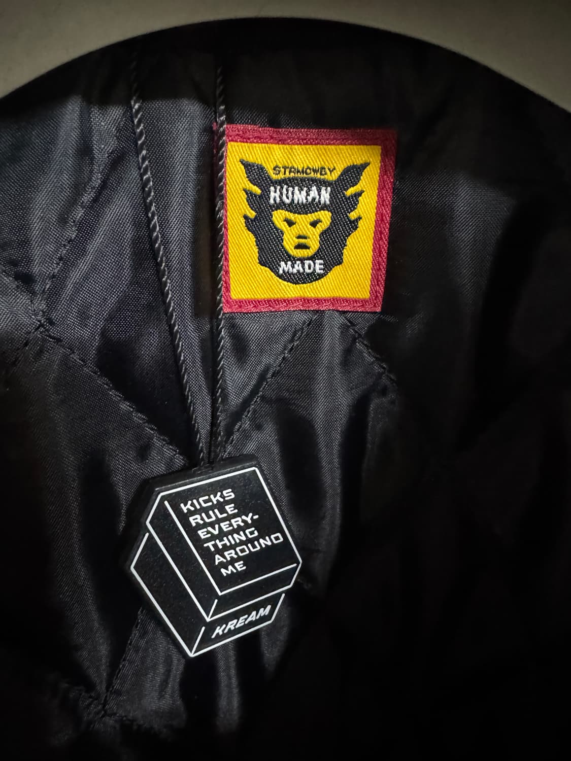 휴먼메이드 X 베르디 걸스돈크라이 바시티 자켓 XL 상품이미지7