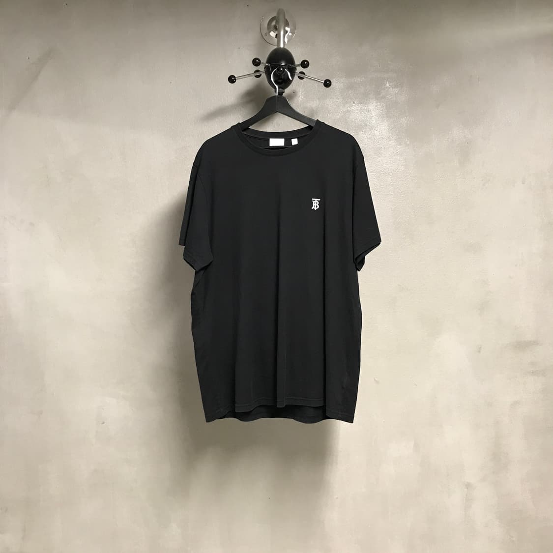 버버리 블랙 반팔 티셔츠 XXL 상품이미지1