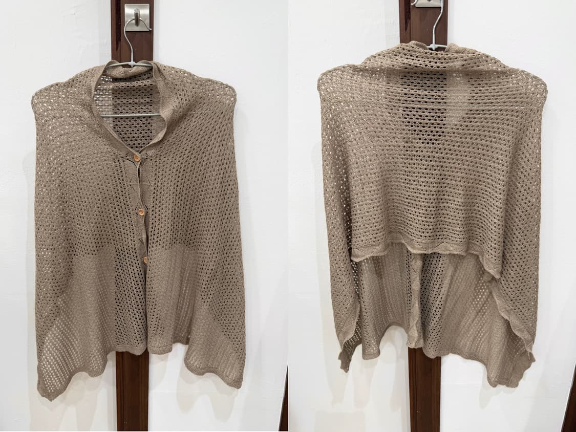 summer net cape cardigan 상품이미지7