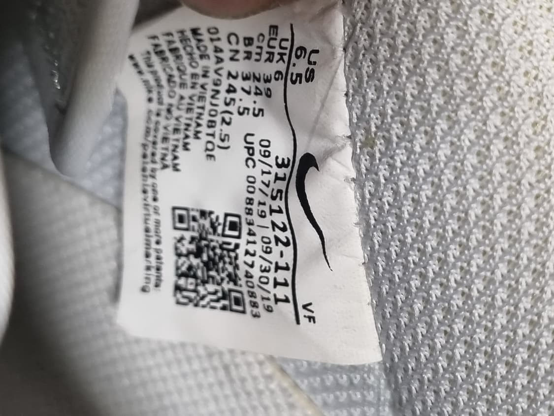 나이키 에어포스1 로우 화이트  상품이미지6