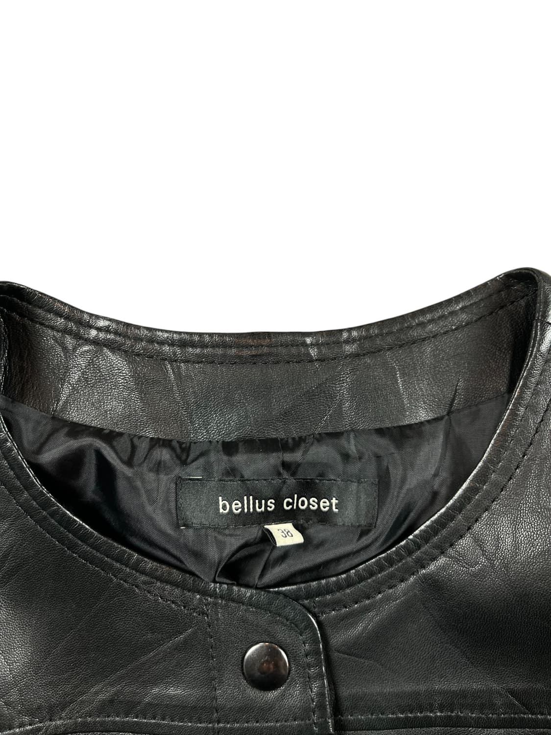 Vintage 양가죽 크롭 자켓 상품이미지3