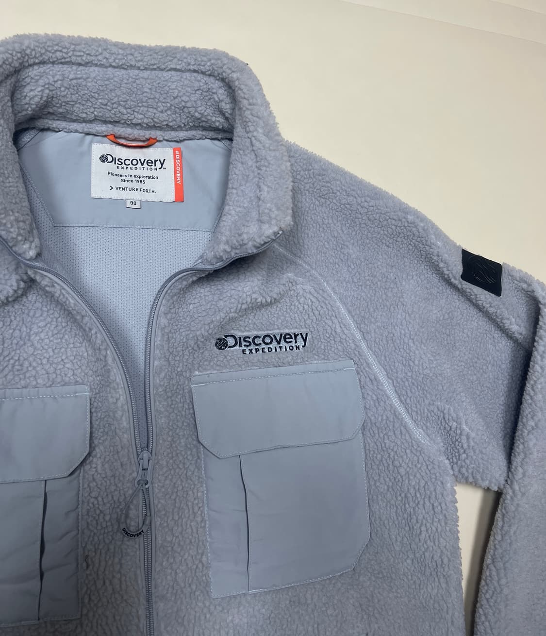 디스커버리 익스페디션 아웃포켓 플리스 하이넥 자켓 상품이미지4
